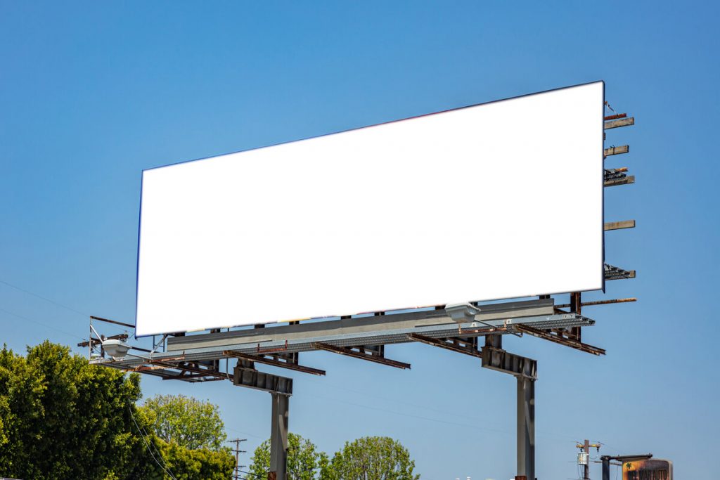 Billboard advertisement